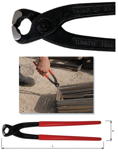 Yakar Betoncu Kerpeteni 280 mm (6/Paket)